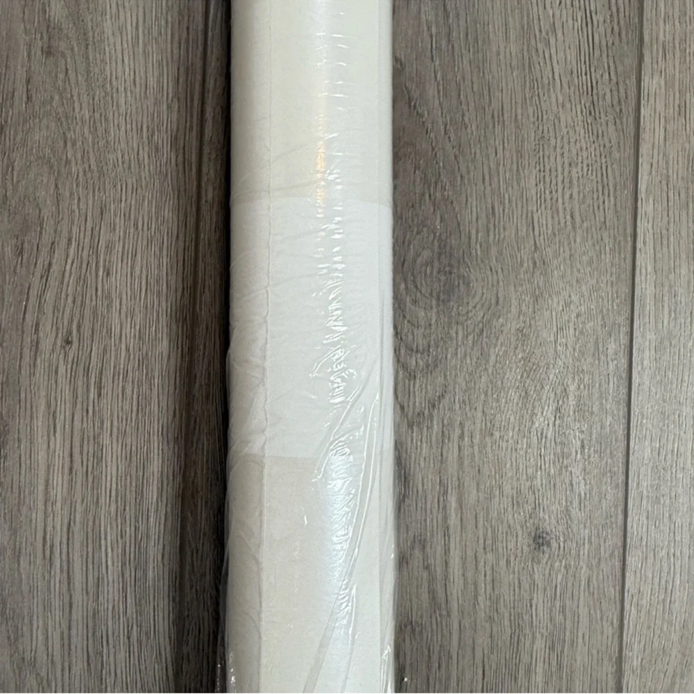 Laura Ashley Cream and White Striped Wallpaper
